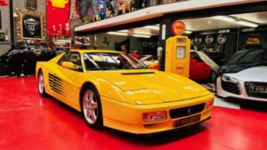 Ferrari 512 TR 4,9l V12 Giallo Modena *** Full historique ***