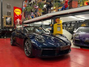 Porsche 992 911 Carrera 2 Cabriolet PDK Night Blue Metallisé